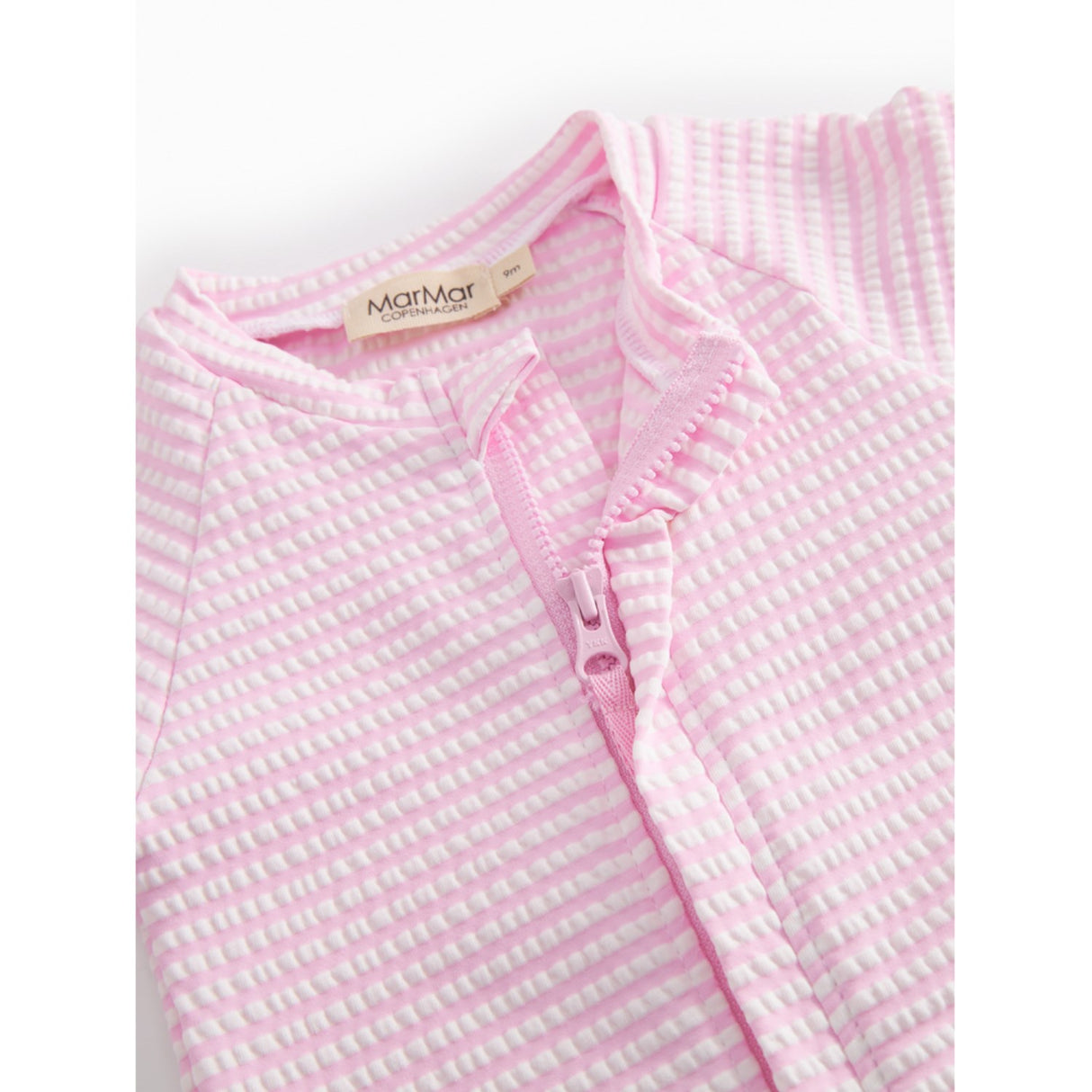 MarMar Seersucker Swim Pink Stripe Swal Drakt