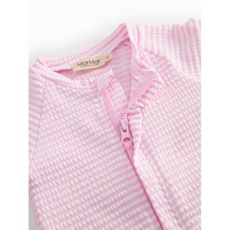 MarMar Seersucker Swim Pink Stripe Swal Drakt
