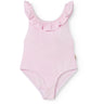 MarMar Seersucker Swim Pink Stripe Swilla Bathing Drakt