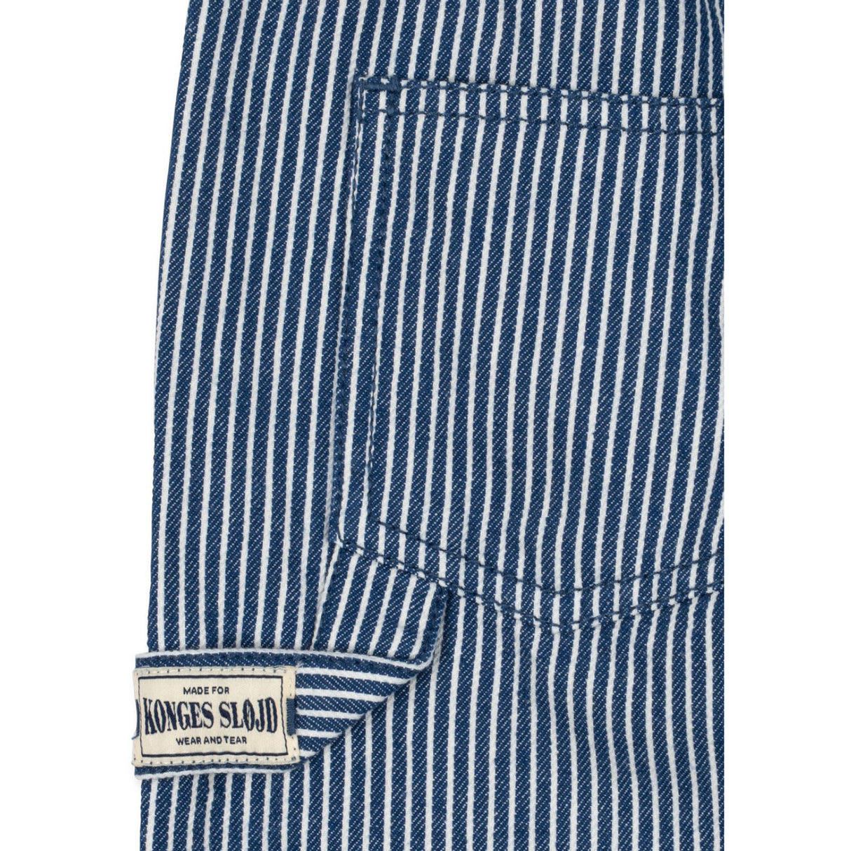 Konges Sløjd Blue Stripe Luc Bukser Gots