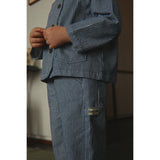 Konges Sløjd Blue Stripe Luc Bukser Gots