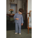 Konges Sløjd Blue Stripe Luc Bukser Gots