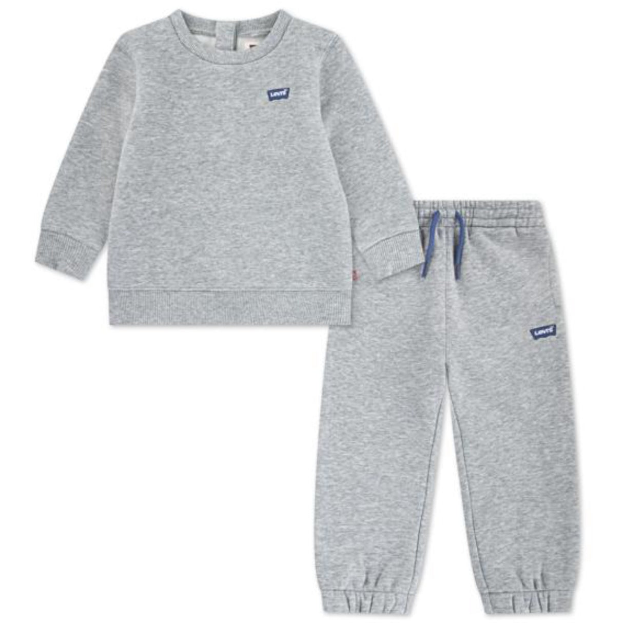 Levi's Grey Heather Lvn Hettegenser & Jogger Sett
