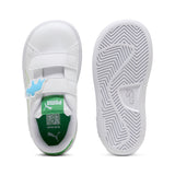 Puma White-Green Fruit-Vibrant Blue Puma Smash 3.0 Dino V Inf
