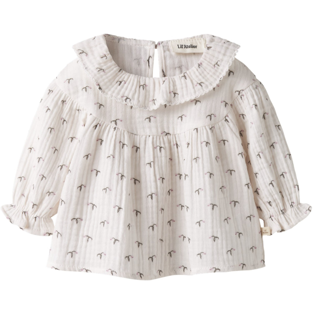 Lil'Atelier Almost Mauve Nbfsolina Ls Loose Skjorte Lil