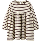 Lil'Atelier Turtledove Catawba Grape Nmflimia Ls Loose Kjole Lil