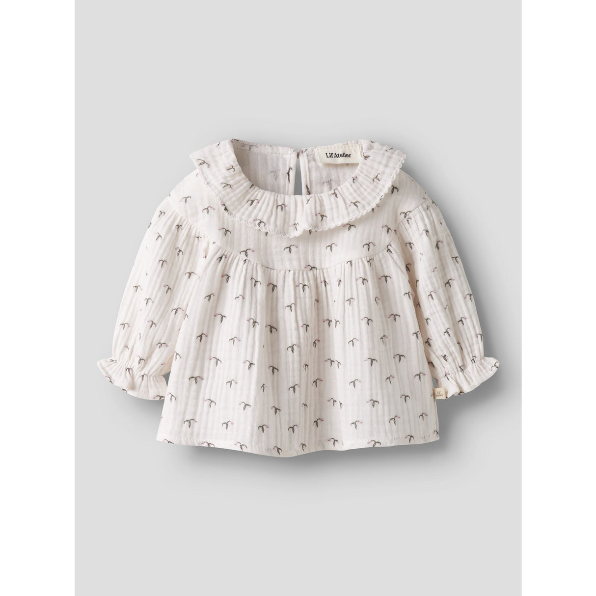 Lil'Atelier Almost Mauve Nbfsolina Ls Loose Skjorte Lil