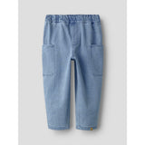 Lil'Atelier Medium Blue Denim Nmmlulia Baggy Dnm Jeans 4017-Cj S Lil