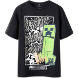 Name It Black Nkmmase Minecraft Ss Nreg Topp Noos Bfu