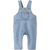 Lil'Atelier Medium Blue Denim Nbmdeva Loose Dnm Overall 2024-Es Lil