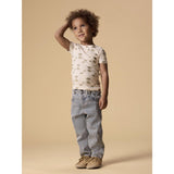 Lil'Atelier Coconut Milk Rhino Nmmlayo Ss Slim Topp Lil