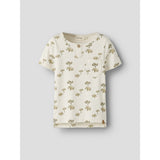 Lil'Atelier Coconut Milk Rhino Nmmlayo Ss Slim Topp Lil
