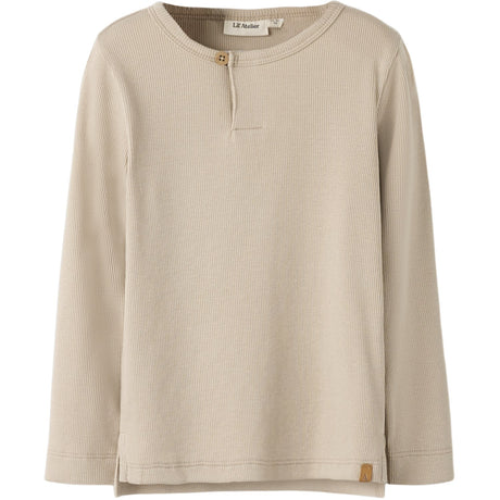 Lil'Atelier Oxford Tan Nmmlago Ls Slim Topp Lil