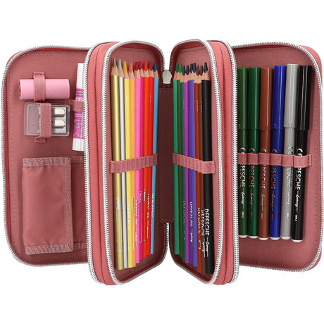 TOPModel Dots Triple Pencil Case