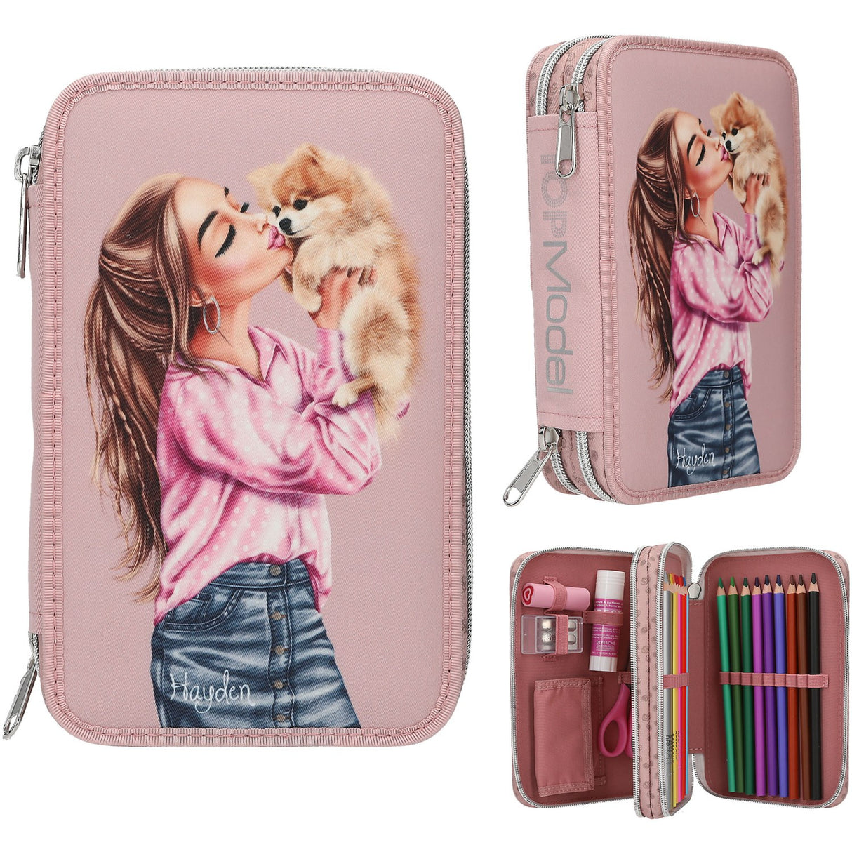 TOPModel Dots Dobbel Pencil Case