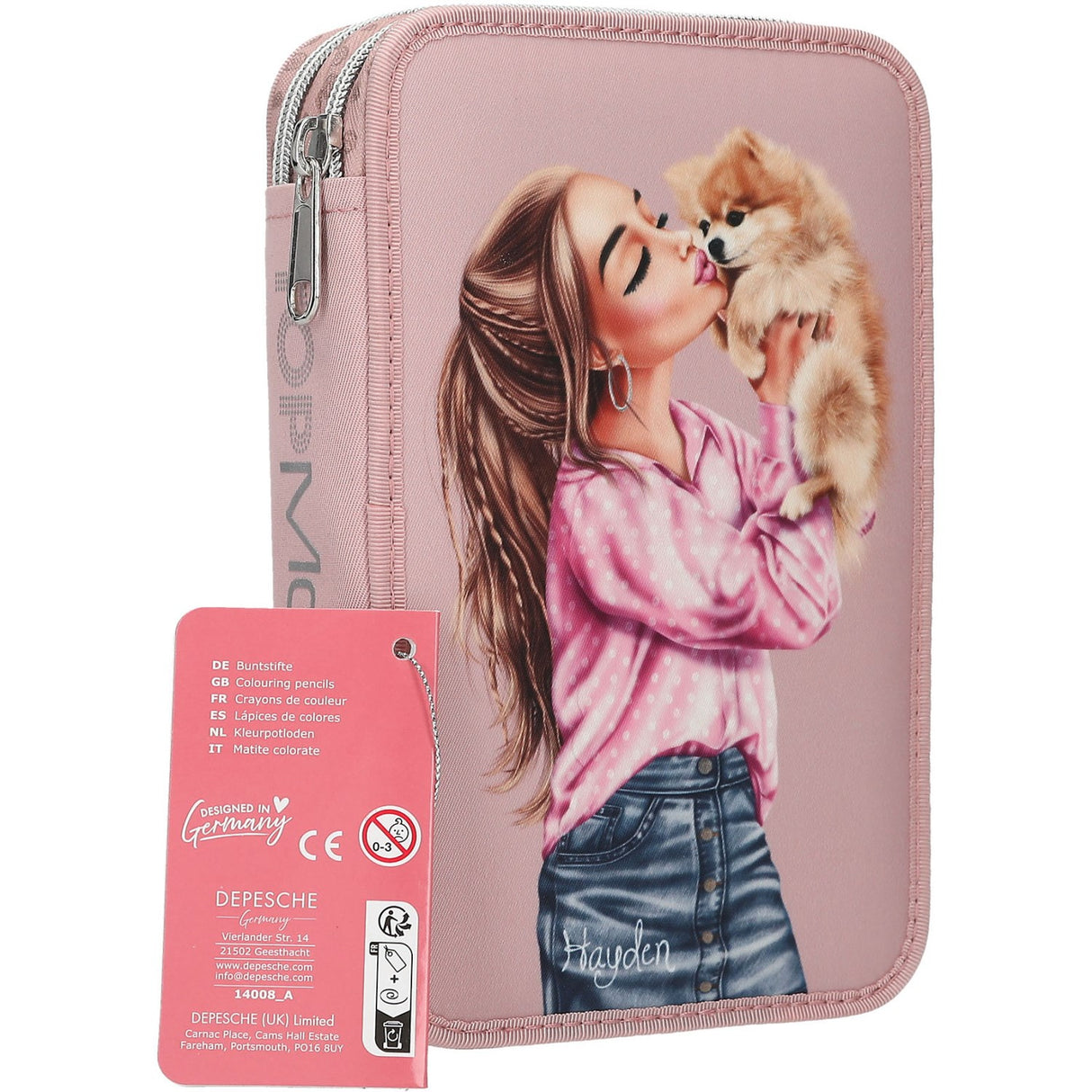 TOPModel Dots Dobbel Pencil Case