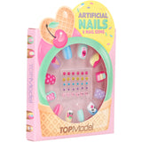TOPModel Candy Glam Artificial Nails Og Deco Stone Sett