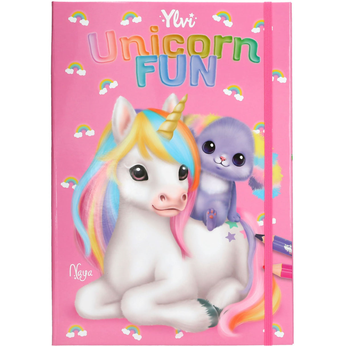 Ylvi Unicorn Fun Colouring Bok
