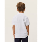 Les Deux Kids White Pique Polo