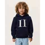 Les Deux Kids Dark Navy Encore Bouclé Hettegenser