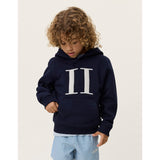 Les Deux Kids Dark Navy Encore Bouclé Hettegenser