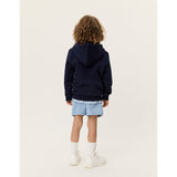 Les Deux Kids Dark Navy Encore Bouclé Hettegenser