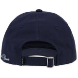 Les Deux Kids Dark Navy Globe Logo Dad Caps