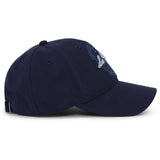 Les Deux Kids Dark Navy Globe Logo Dad Caps