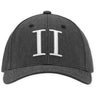 Les Deux Kids Raven Grey Encore Baseball Caps
