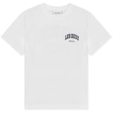 Les Deux Kids White Hoop T-Shirt