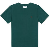 Les Deux Kids Sea Moss Green Norregaard Contrast T-Shirt