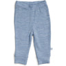 Smallstuff Light Blue Melange Leggings Drop Needle