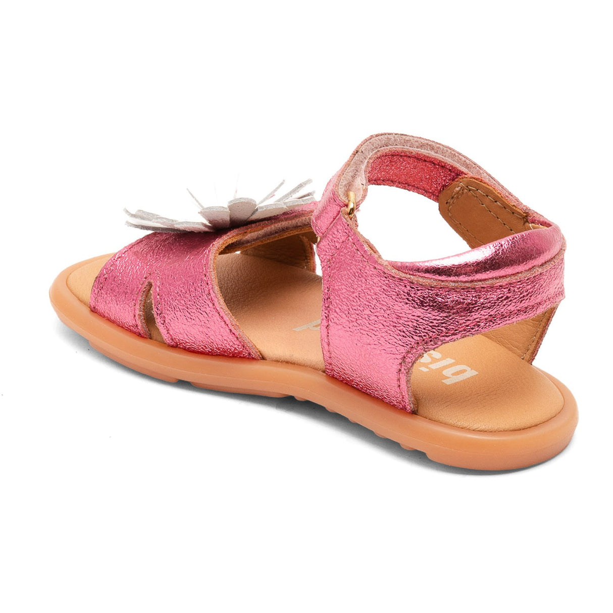 Bisgaard Pink Metallic Barefoot Oya Sandal