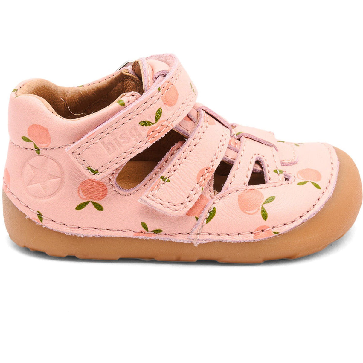 Bisgaard Peach Barefoot Tate Sandal