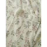 Name It Snow White Flowers + Leafs Nmfwang Ull Needle Leggings Noos