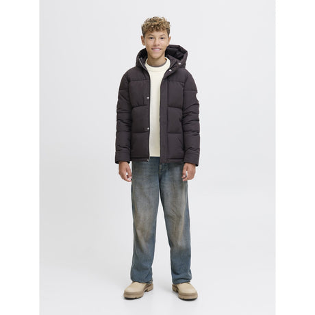 Jack & Jones Junior Sea Salt Jornorrebro Strikk Crew Neck Ln Jnr