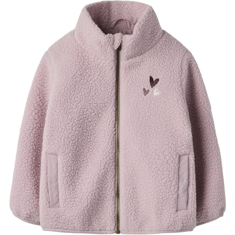 Name It Keepsake Lilac Nmfmall Sherpa Jakke