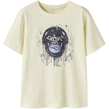 Name It Pear Sorbet Monkey Gamer Nkmvictor Ss Nreg Topp