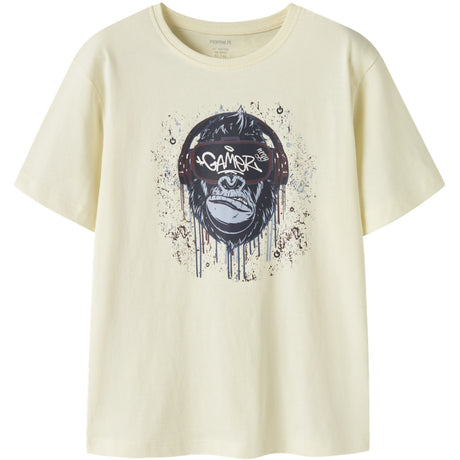 Name It Pear Sorbet Monkey Gamer Nkmvictor Ss Nreg Topp