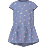 Name It Purple Impression Floral Bundles Nmfvigga Capsl Kjole F1 Noos