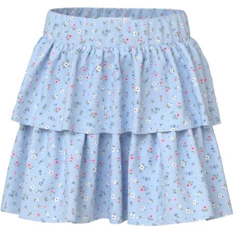 Name It Ice Water Small Floral Nkfvinaya Skjørt Fff Noos