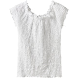 Name It Bright White Nkfhalisse Ss Topp Noos