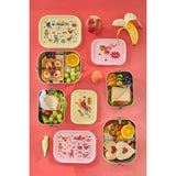 Rice Stainless Steel Lunchbox Med Moveable Divider Og Hero Print - Cream - Large - 1400 Ml