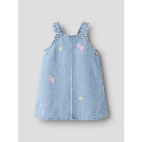 Name It Medium Blue Denim Balloons Nbfsilla Dnm Smekke Skjørt 4999-Za
