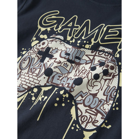Name It Navy Blazer Gamer Nkmvictor Ss Nreg Topp
