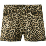 Name It Silver Mink Leopard Nkfrose Hw Shorts 4444-Td Noos