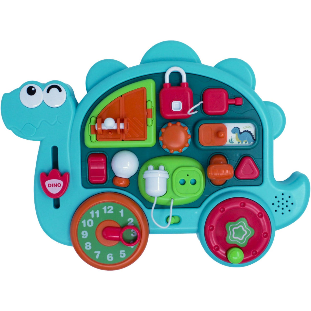 Happy Baby Busy Board Dinosaur With Light And Music