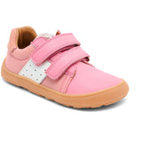 Bisgaard Pink Barefoot Ricco Borrelås Sko
