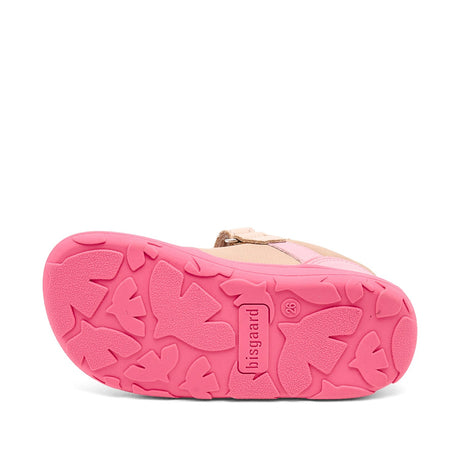 Bisgaard Pink Barefoot Baloo Borrelås Sko