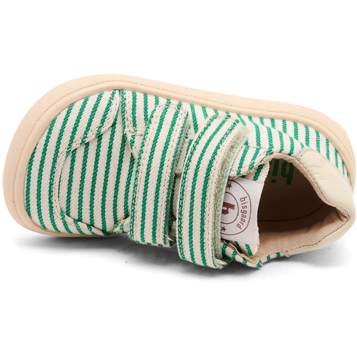 Bisgaard Green Barefoot Skipper First Step Sko